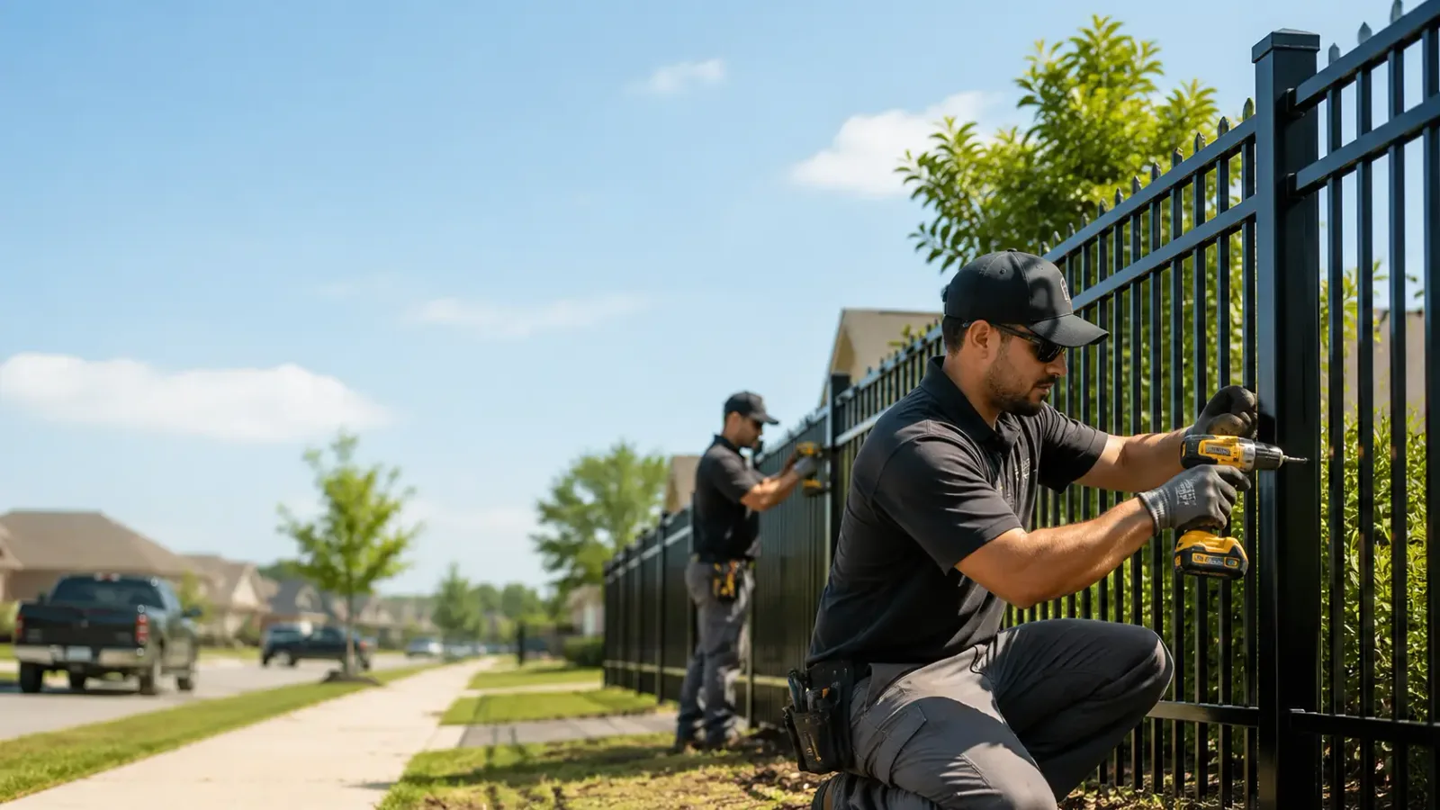 Metal Fence Installation in Trinity, TX